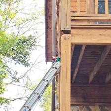 Log Home Surface Stripping And Staining In Jasper GA 37